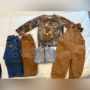 Carhartt, Wrangler, Hickory Shirt 18m bundle